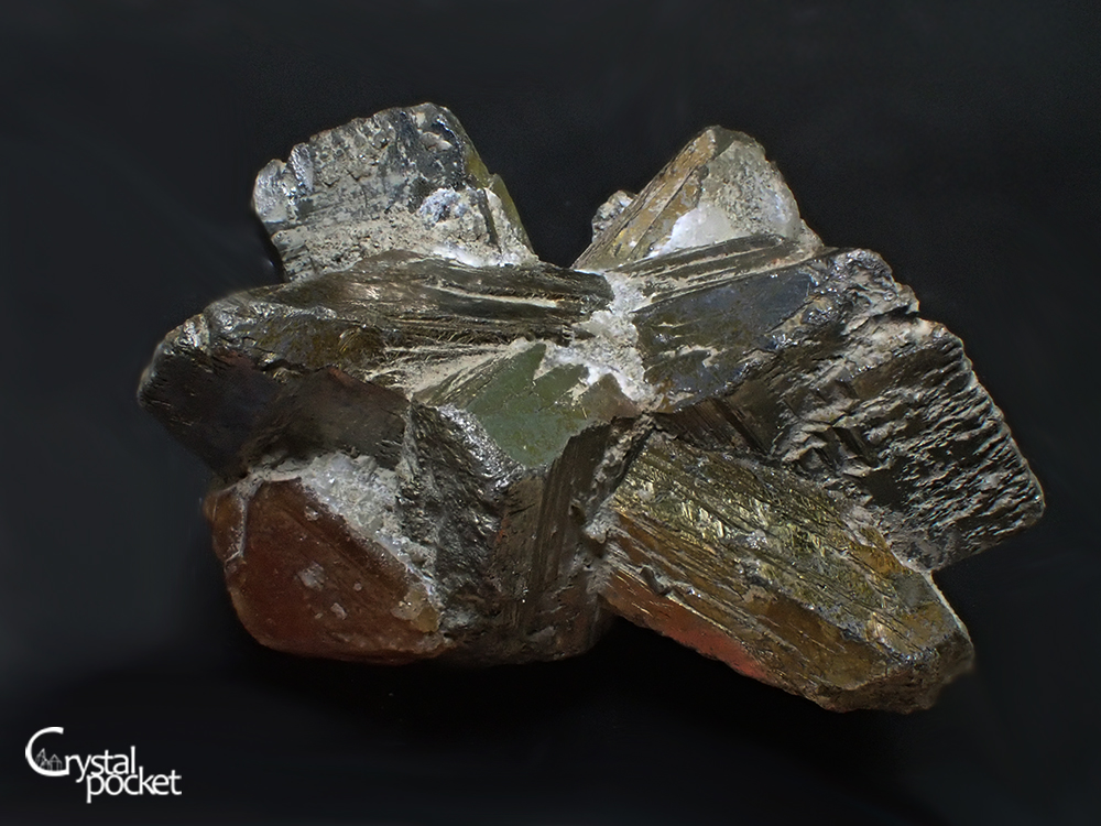 SCHEELITE ARSENOPYRITE 灰重石 硫砒鉄鉱 鐘打鉱山 000