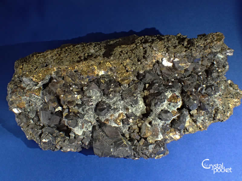 CHALCOPYRITE SPHALERITE 黄銅鉱 閃亜鉛鉱（べっこう亜鉛） 尾去沢鉱山